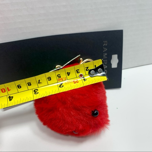 NWT. Plush strawberry keychain or bag charm - Picture 9 of 9